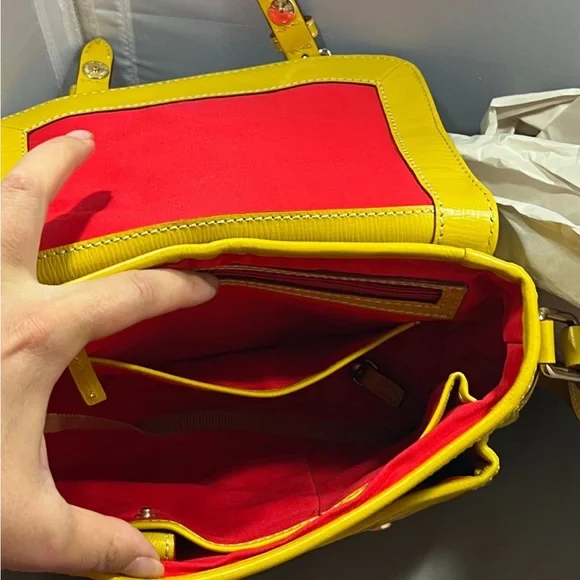 Dooney & Bourke Embossed Saffiano Leather Crossbody Bag - Picture 9 of 10